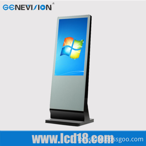 Cheapest 43inch digital signage kiosk usb monitor media player stand-alone ad video